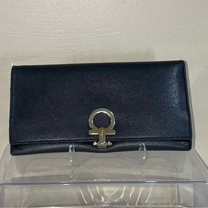 Authentic Salvatore Ferragamo leather wallet